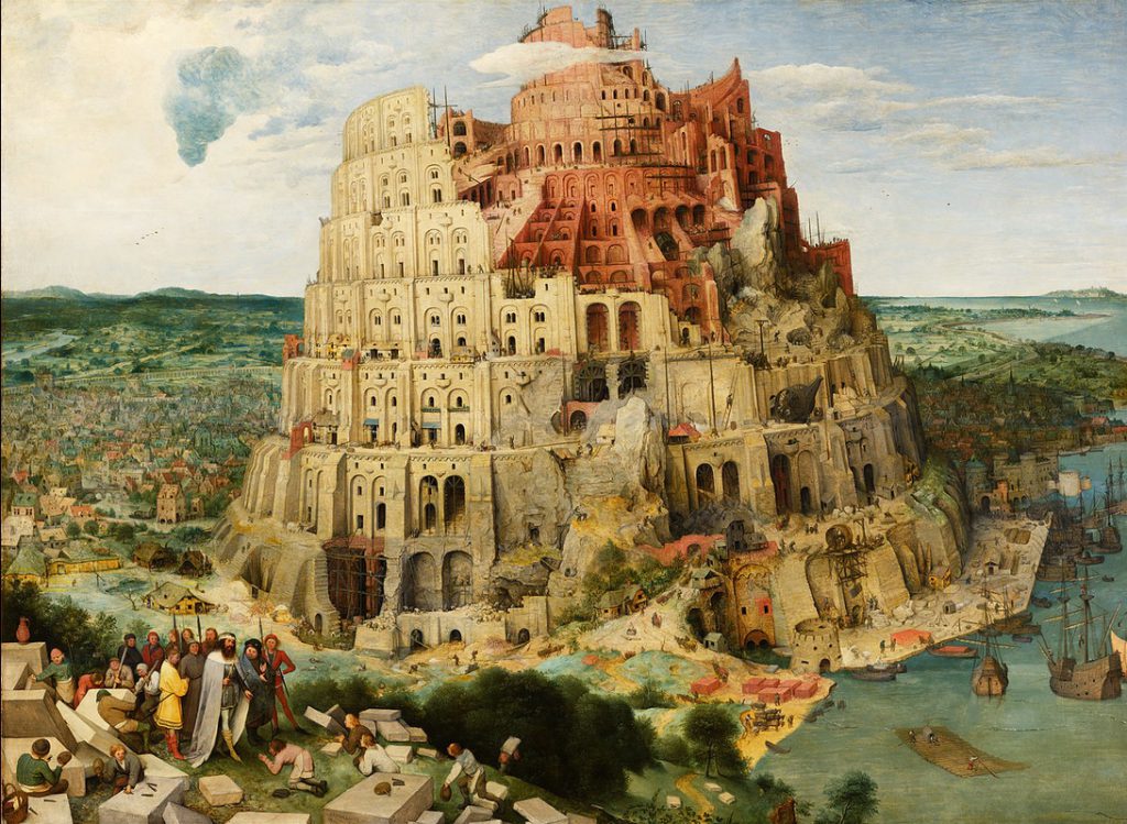 Pieter Bruegel de Oude: De toren van Babel